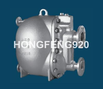 China Reliable Casting Steel Ball Float Type Steam Trap Flanged , PN40 for sale