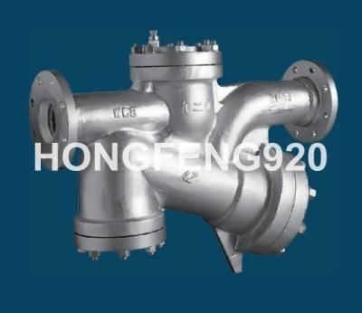 China Flange WCB , WC6 Free Float Piston Steam Trap Built In Strainer for sale