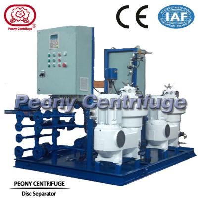 China 4000 LPH Partial Discharge Diesel Marine Oil Purifier Centrifuge Separation for sale