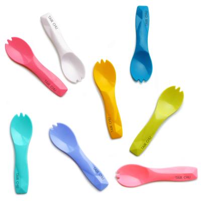 China Multiple Stocked Colors Disposable PS Spork In 800 Mm for sale