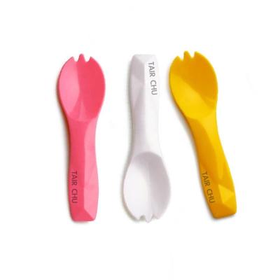 China Disposable Disposable Plastic Ice Cream Spork for sale