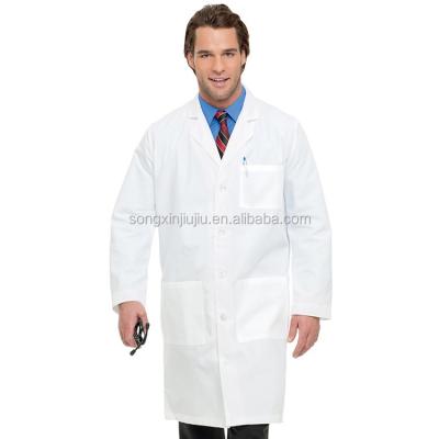 China Comfortable Soft Medical Coats Lab Uniform Unisex Coat for sale