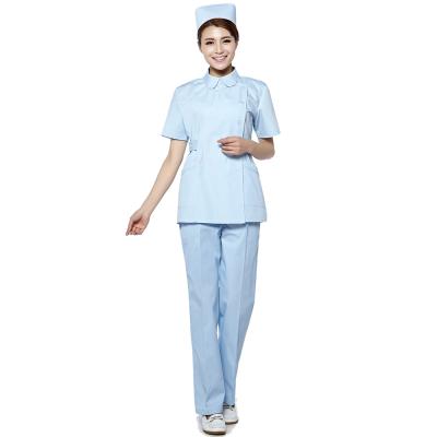 China Nurse Scrub Suit Cartoon Anti-Static Copy Working Suits Tops Pants Women Nursing Scrub Sets for sale