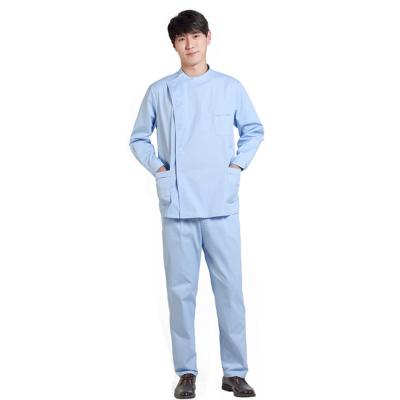 China Anti-Wrinkle Anti-Shrink Easy To Dry OEM Women Men Medical Hospital Scrubs Nursing Uniform For Male Nurse Uniform Set for sale