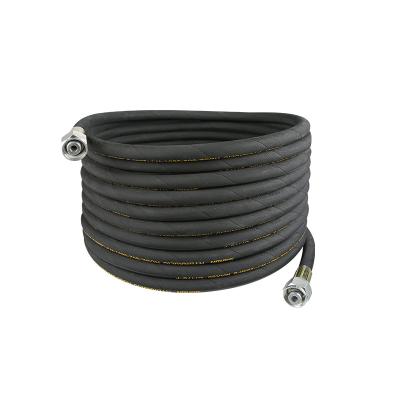 China SPS 28MPA 33FT High Pressure Explosion Proof Line 3.53kg Hose Joint Cleanging High Pressure Hose for sale