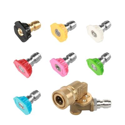 China Hot Sale 5 Angles Swivel Quick Connecting Adapter Cleanging Pressure Adjustable Joint Swivel Coupler for sale