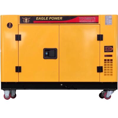 China 10KW/12.5KVA Hotels Diesel Silent Generator Set for sale