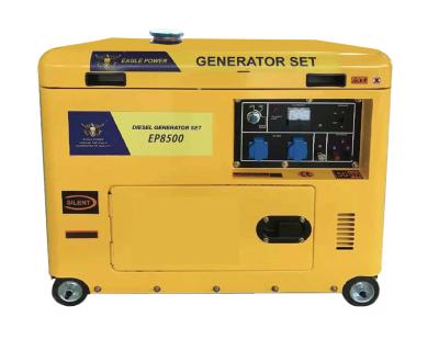 China 8KW Hotels Silent Diesel Generator Set for sale