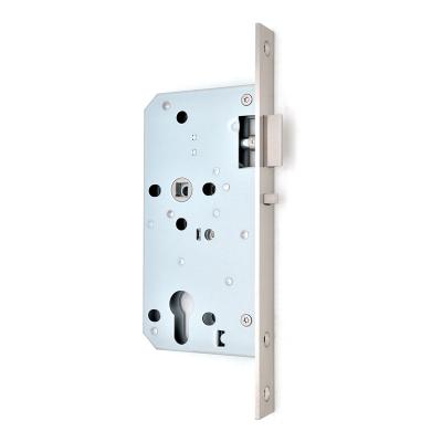 China Stainless Steel CE Certificate Fire Mortise Lock / SS304 Classroom Function Rated Lock / EN12209 European 72 55 Body Lock for sale