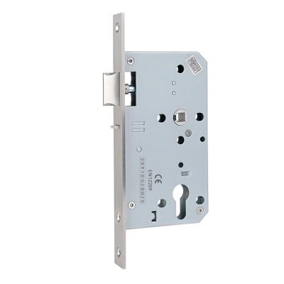 China European standard 5572ZN SUS304 stainless steel CE night lacth latch safty self locking mortise lock complain with EN12209/EN1634-1/DIN18251 for sale