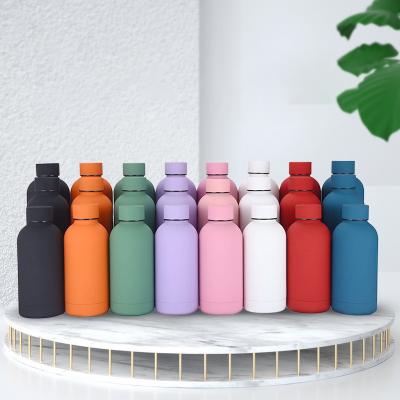 China Wholesale PORTABLE Custom Logo Sports Drinking Cup Vacuum Cup Insulated Water Bottle 350ml 500ml 750ml for sale