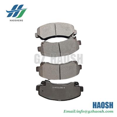 中国 8-98079104-0 Brake Pads Set For Isuzu DMAX 4X4  8-98079104-1 8980791041 8980791040 販売のため