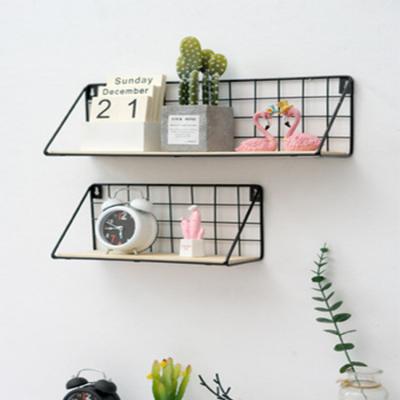 China Nordic Modern Wall Shelf Black Modern Wall Display Shelf Decor Hot Selling Floating Home for sale