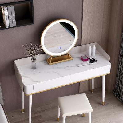 China (Other) Factory Direct Sales Bedroom Furniture Adjustable Light Makeup Table Dressing Table for sale