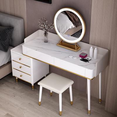 China Modern Bedroom Furniture Stylish Modern Dressing Table With Mirror for sale