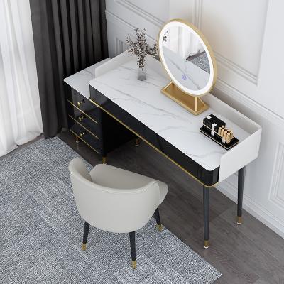 China Modern Modern Hotel Bedroom Furniture Mirror Makeup Vanity Home Dresser Table for sale