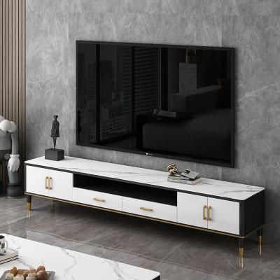 China Modern Wholesale Nordic Luxury Modern TV Stand And Table Set Latest Designs Home Furniture for sale