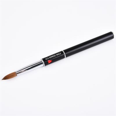 China New Design NAIL Black Handle Nail Brush Acrylic Art Brush Chinese Manufacturer for sale