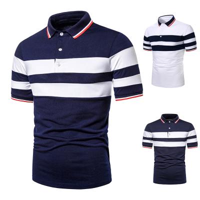 China Wholesale High Quality Summer Streetwear Fashion Casual Men's T-shirts Breathable Embroidery On Polo T-shirt Cotton T-shirt With Logo Custom for sale