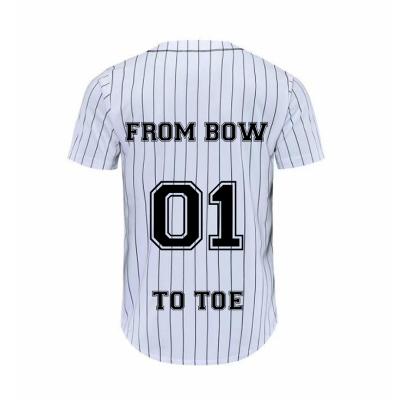 China Antibacterial Custom Number Sleeve Street Hip Hop Baseball Short Tops Shirts Button Up Mens To Strike Out Baseball Tank Top for sale