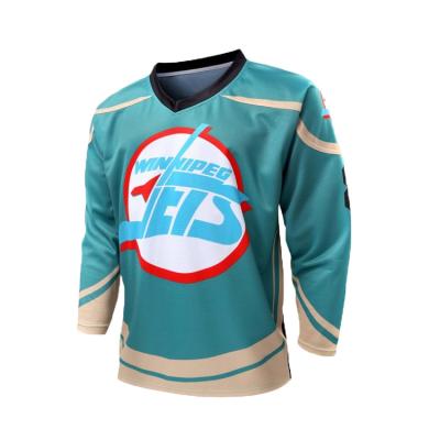 China Shirts & Tops Wholesale Cheap European Denmark New Design Ice Hockey Jersey for sale