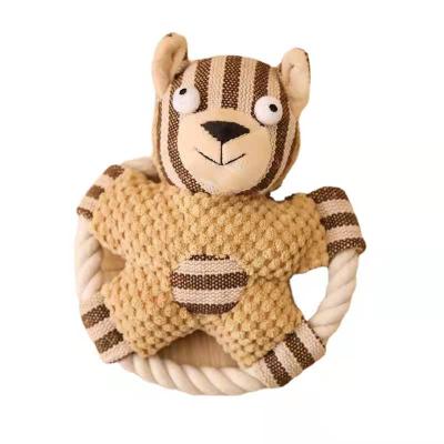 China Random Style And Specified Good Quality Pet Toys Plush+ PP Cotton Pet Voice Toys Pet Interactive Toys for sale