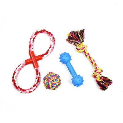 China Viable Suitable Price Pet Toys Cotton Rope Good Quality Dog Chewing Toys for sale