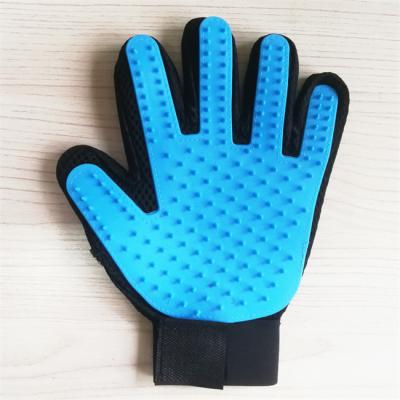 China Top Quality Hot Sale Viable Cat Glove Hair Removal Made in China Pet Brush Pet Bath Glove for sale