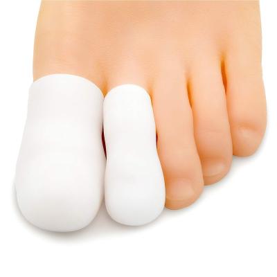 China Soft Gel Toe Covers Prevent Bunions Gel Toe Protector Toe Cap Protector for sale