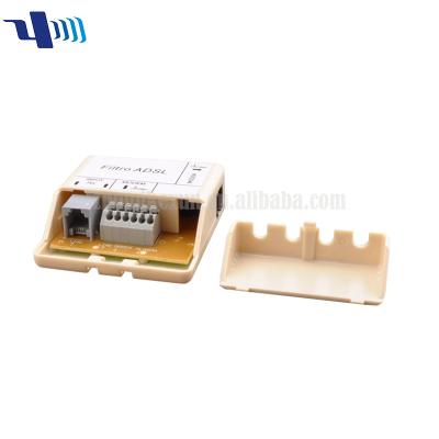 China Low Pass Filter For VDSL Over POTS Shenzhen Factory Supply RJ11 RJ45 VDSL 2 Analog Splitter for sale