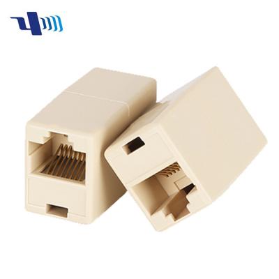 China Network Cable Extension Lan Cable Connector 8P8C Female Direct RJ45 Coupler for sale