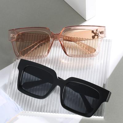 China Fashion Sunglasses Shade Square Sexy European Style Big Square Designer Sunglasses Retro Fashion Rectangle Oversized Oversized Women Sunglasses for sale