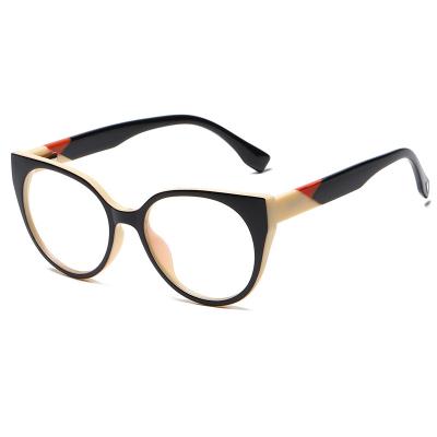 China ACETATE new fashion style, 8 color kind, 2021 new factory, tr90-material, women's glasses frame with spring mirror leg, for sale