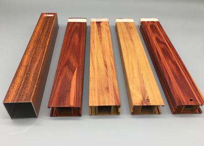 China Perfiles de aluminio del final de madera ligero de la puerta deslizante para los muebles, arquitectónicos en venta