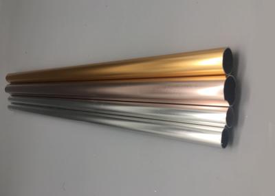 China T5 T6 Polished Anodised Aluminium Tube Anodized Round Aluminium Extrusion for sale