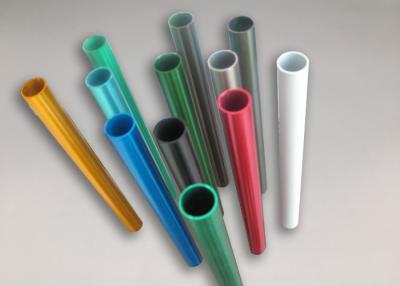 China Customizable Powder Coating Circular Aluminum Extrusions ISO9001 Certification for sale