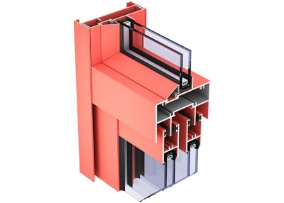 China T-Form-Glasaluminiumprofil-Tür-Mühlende 6063 6061 Legierungs-Temperament T5 T6 zu verkaufen