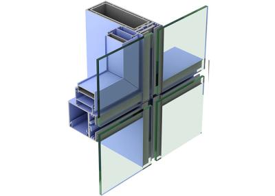 China OEM het Industriële het Kader van het de Gordijngevelaluminium van het Aluminiumprofiel Alkali Verzetten zich tegen Te koop