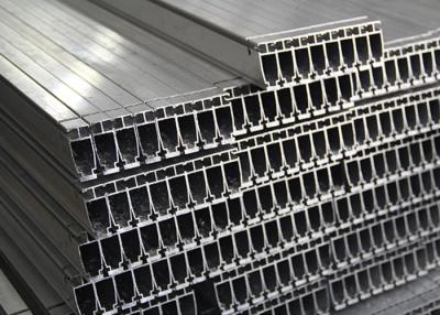 China Silver Industrial Standard Aluminum Extrusion Profiles Mill Finish Custom Length for sale