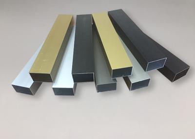 China Quadratische geformte verdrängte Aluminiumrohr-Profile mit Standard GB/T 5237 zu verkaufen