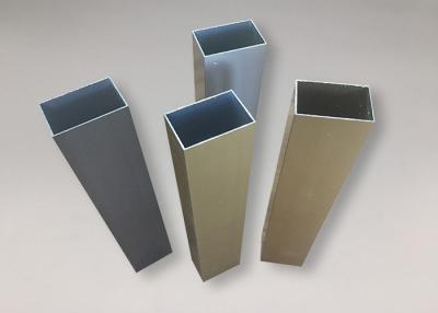 China Customized Aluminum Extrusion Square Tube For Kitchen Cabinet Window Frame for sale