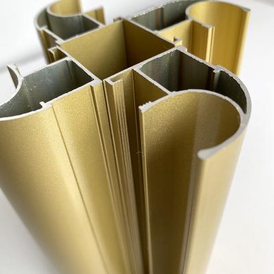 China Doors Frame Sand Blasting Anodized Aluminum Profiles for sale