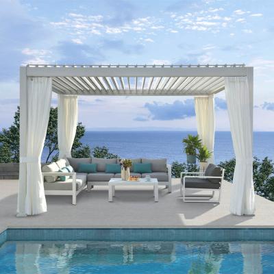 Κίνα howvin 3*3.6M Waterproof Louver Roof System Kits Outdoor Gazebo Garden Bioclimatic Aluminium Pergola προς πώληση