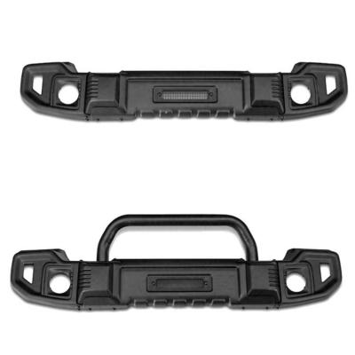 China Steel JK Spartacus Front Bumper With /Without Tube For Jeep Wrangler 2007-2021 JL Steel Protector for sale