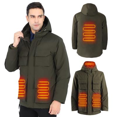 Chine Vêtements de chauffage à 4 zones en gros, chauffage hivernal, imperméable, chauffage pour homme, sous-vêtement chauffé à vendre