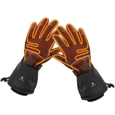 China de lithium-Ionenbatterij van 7.4V stelde de Verwarmde Winter Ski Gloves With 3 de Controle van de Niveau in werkingTemperatuur Te koop