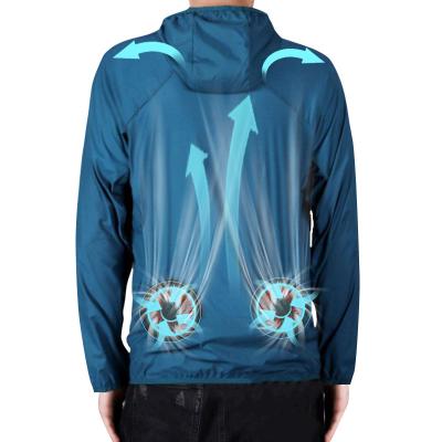 China Customized USB Aircon Jacket 12V Air Conditioned T Shirt for sale