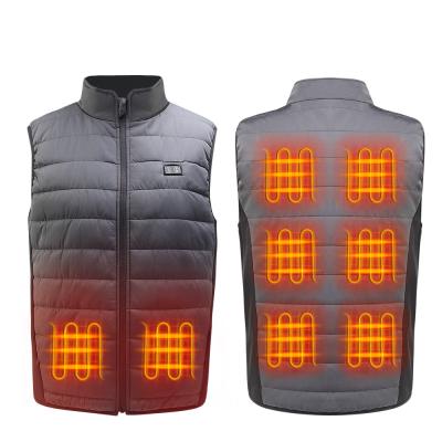 中国 OEM USB電気熱くするパッドを入れられたGilet FCCは電池式のベストを熱した 販売のため