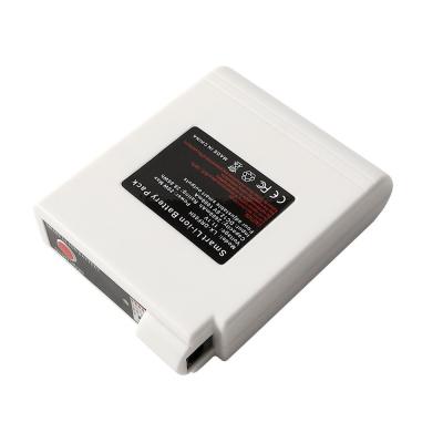 China vida de ciclos de voltio 500 de la batería 7,4 de la chaqueta que se calienta 5200mAh blanca en venta