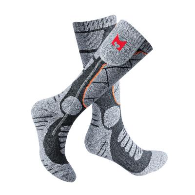 중국 Men Women Battery Powered Hiking Warm Socks Thermal Heated Socks For Cold Weather 판매용